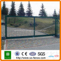 Porta da cerca da cor ISO9001 verde para a casa